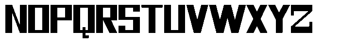 Mechorid Extra Bold Font UPPERCASE
