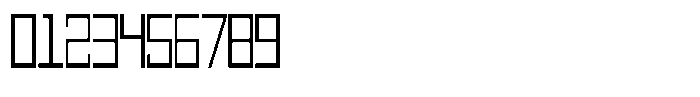 Mechorid Extra Light Condensed Font OTHER CHARS