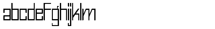 Mechorid Extra Light Condensed FONT