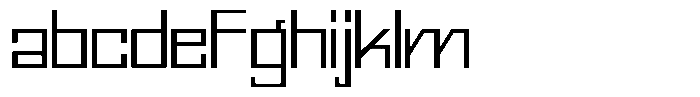 Mechorid Extra Light Expanded FONT