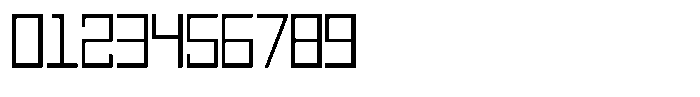 Mechorid Extra Light Font OTHER CHARS