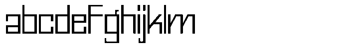 Mechorid Extra Light FONT