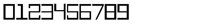 Mechorid Light Expanded Font OTHER CHARS