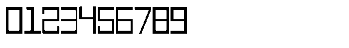 Mechorid Light Font OTHER CHARS