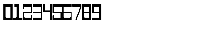 Mechorid Medium Condensed Font OTHER CHARS