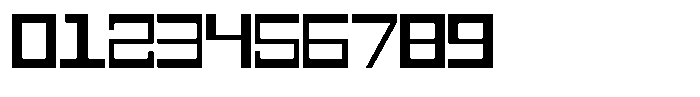Mechorid Medium Expanded Font OTHER CHARS