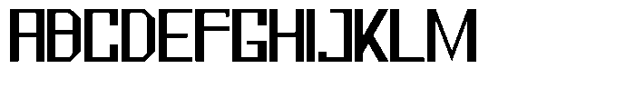 Mechorid Medium Font UPPERCASE