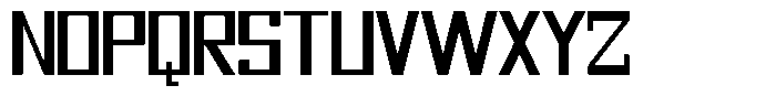 Mechorid Medium Font UPPERCASE