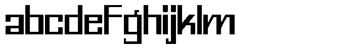 Mechorid Medium FONT