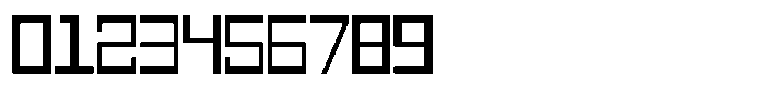 Mechorid Regular Font OTHER CHARS