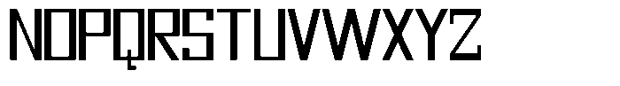 Mechorid Regular Font UPPERCASE