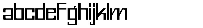 Mechorid Regular FONT