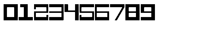 Mechorid Semi Bold Expanded Font OTHER CHARS
