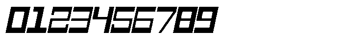 Mechorid Semi Bold Oblique Font OTHER CHARS