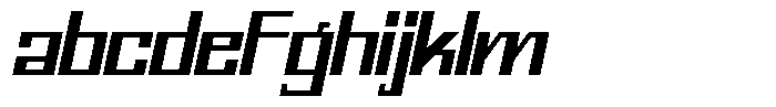 Mechorid Semi Bold Oblique FONT