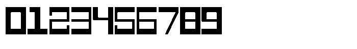 Mechorid Semi Bold Font OTHER CHARS