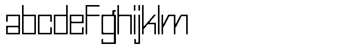 Mechorid Thin FONT