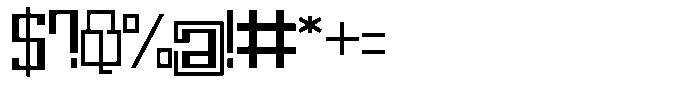 Mechorid Variable Thin Font OTHER CHARS