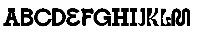 Mecsicola Font UPPERCASE