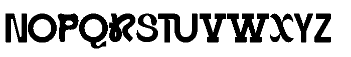 Mecsicola Font UPPERCASE