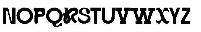 Mecsicola Font LOWERCASE