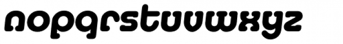 Media Serif EF Bold Italic Font LOWERCASE