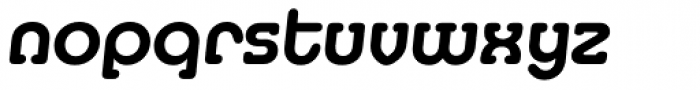 Media Serif EF DemiBold Italic Font LOWERCASE