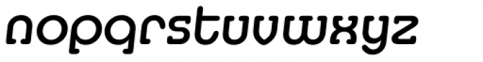 Media Serif EF Medium Italic Font LOWERCASE