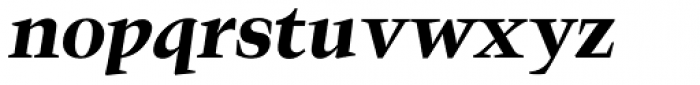 Mediaeval SB ExtraBold Italic Font LOWERCASE