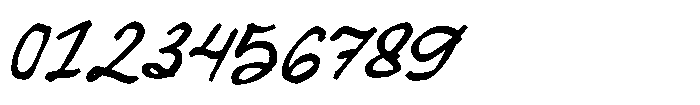 Mediana Script Font OTHER CHARS