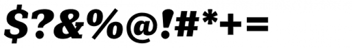 Mediator Serif Black Italic Font OTHER CHARS