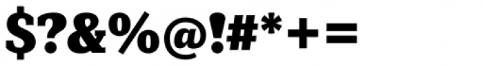 Mediator Serif Narrow Black Font OTHER CHARS