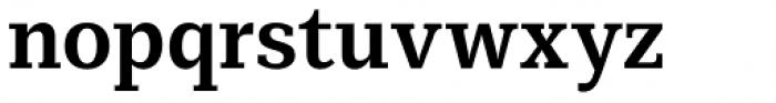 Mediator Serif Narrow Bold Font LOWERCASE