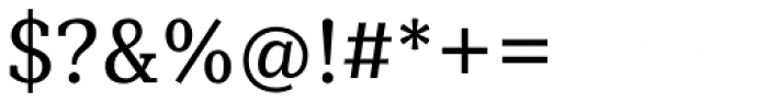 Mediator Serif Narrow Font OTHER CHARS