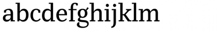Mediator Serif Narrow Font LOWERCASE