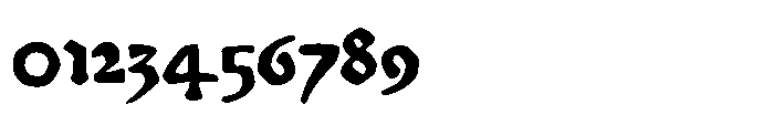 Medieval Grammar Regular Font OTHER CHARS