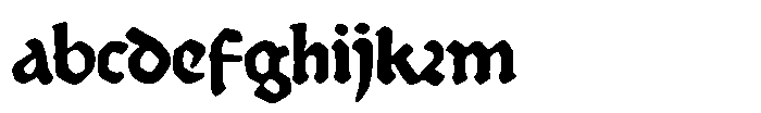 Medieval Grammar Regular FONT