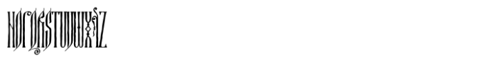 Medieval Narrow Font LOWERCASE