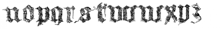 Medieval Times Font LOWERCASE