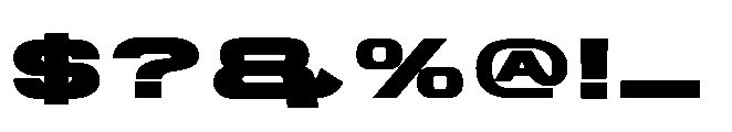 Mediom Sans Bold Font OTHER CHARS