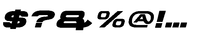 Mediom Sans Italic Font OTHER CHARS