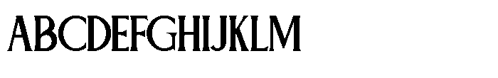 Mediqa Font UPPERCASE