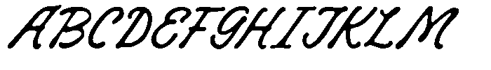 Medivale Font UPPERCASE
