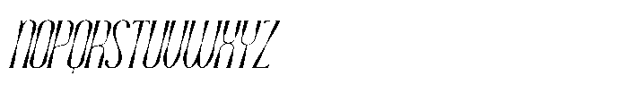 Medkight Italic Font UPPERCASE