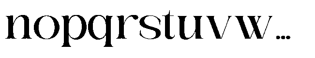 Medvilea Editorial Expanded Regular Font LOWERCASE