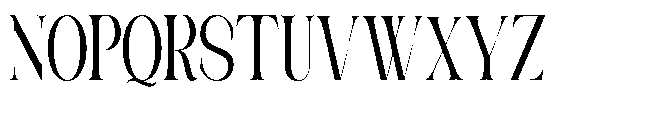 Medvilea Editorial Extra Conden Regular Font UPPERCASE