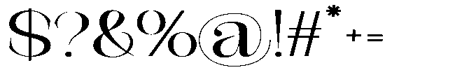 Medvilea Editorial Extra Expand Regular Font OTHER CHARS