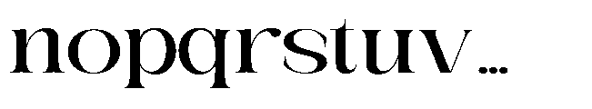 Medvilea Editorial Extra Expand Regular Font LOWERCASE