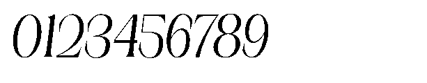 Medvilea Editorial Italic Conde Regular Font OTHER CHARS