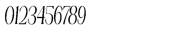 Medvilea Editorial Italic Ex Co Regular Font OTHER CHARS